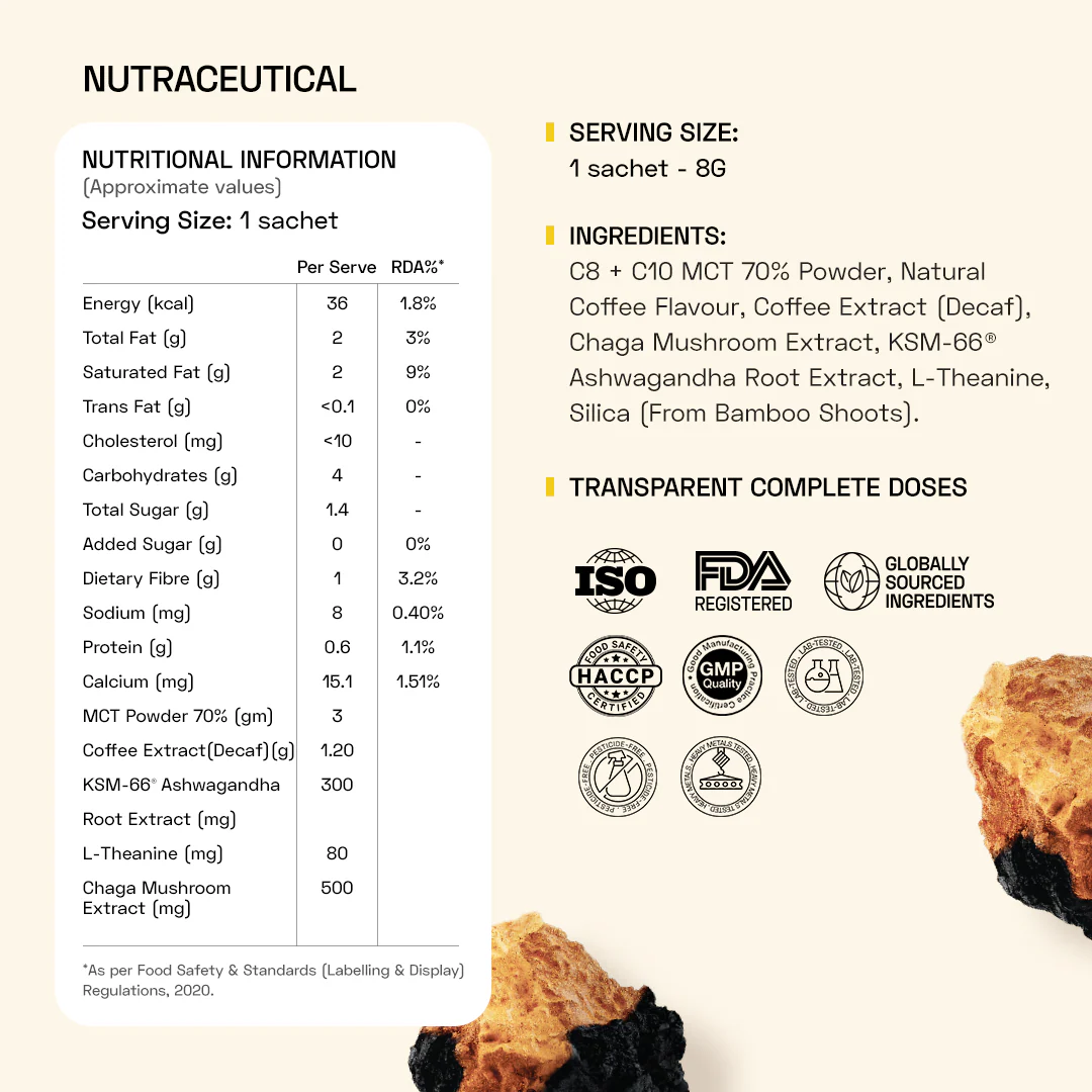 Chaga Shroom Coffee (Decaf) - Image 4