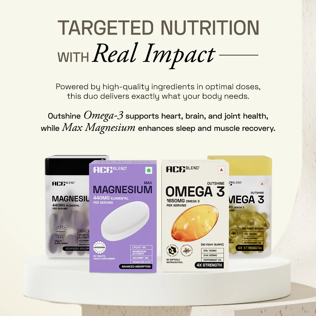 Outshine Omega 3 + Max Magnesium Super Combo - Image 4