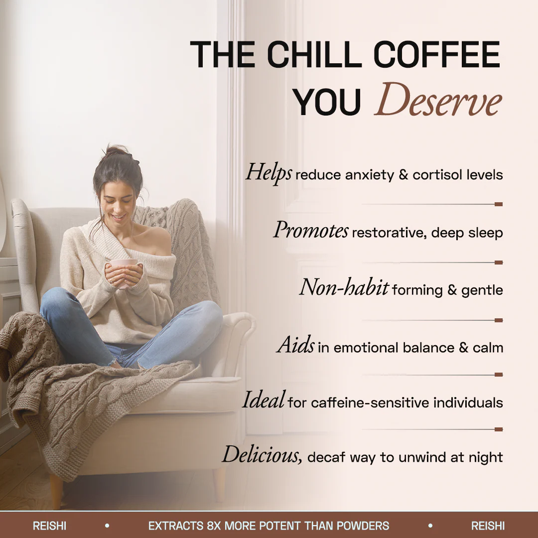 Reishi Shroom Coffee (Decaf) - Image 7